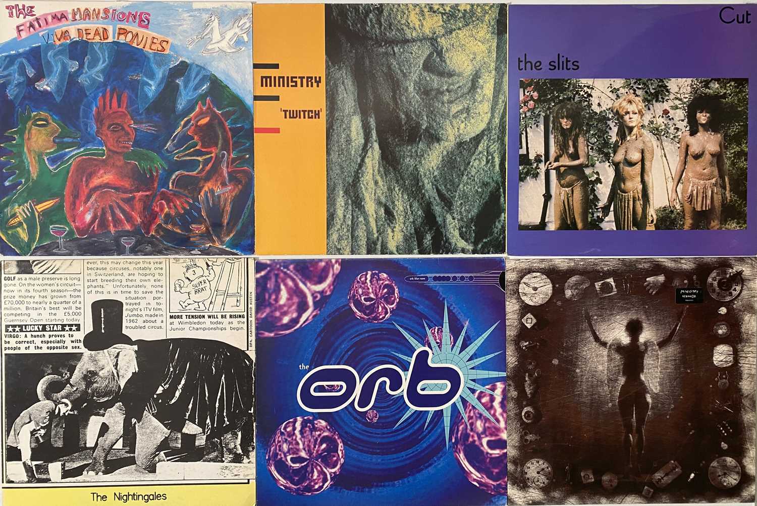 Lot 1002 - NEW WAVE/ INDIE/ ALT/ ELECTRONIC - LPs