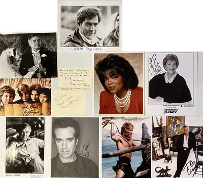 Lot 102 - AUTOGRAPH COLLECTION - TONY CURTIS AND MORE