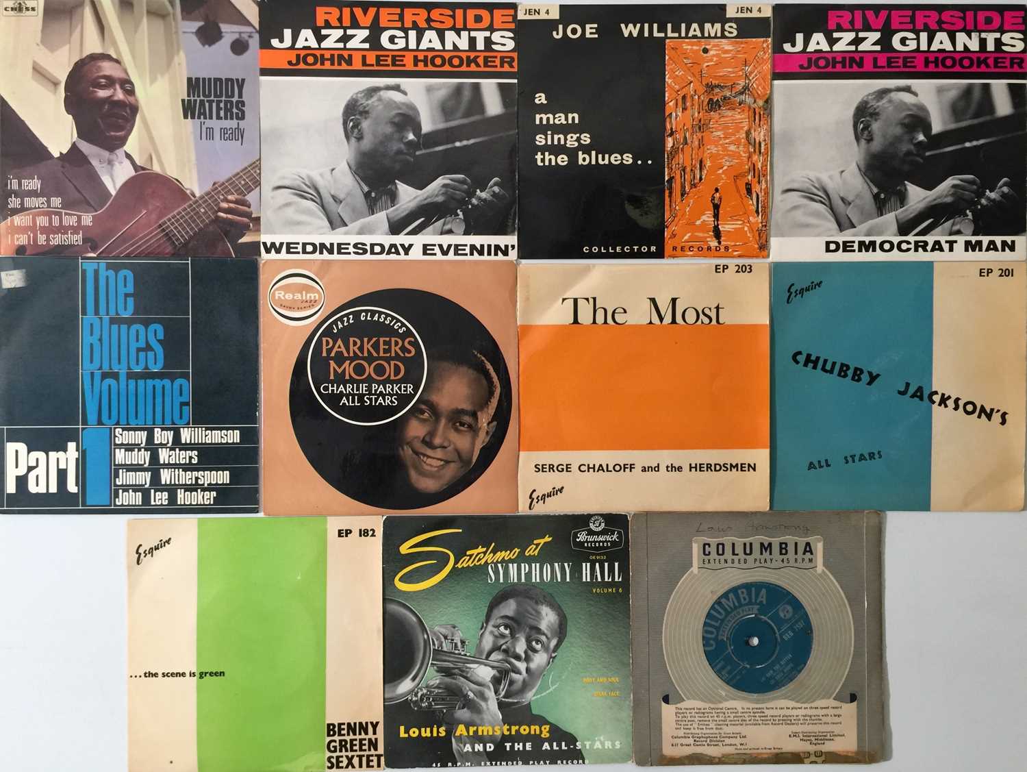 Lot 962 - JAZZ & BLUES EPs