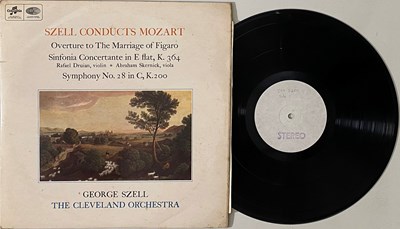 Lot 1106 - GEORGE SZELL - OVERTURE TO THE MARRIAGE OF FIGARO - SAX 5280 - TEST PRESSING