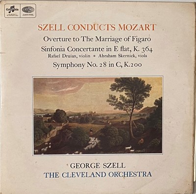 Lot 1106 - GEORGE SZELL - OVERTURE TO THE MARRIAGE OF FIGARO - SAX 5280 - TEST PRESSING