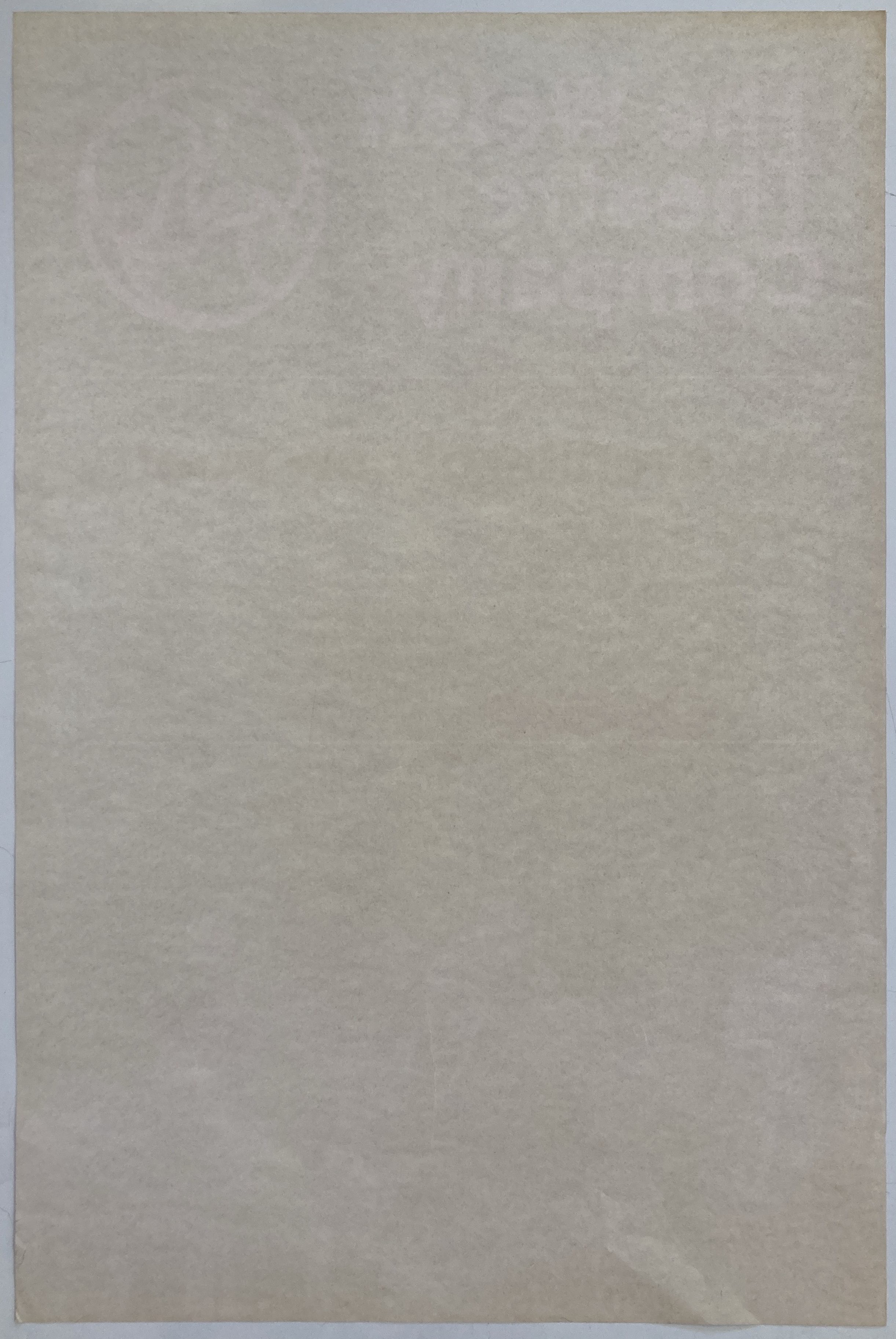 Lot 227 MICHAEL GARRICK / JOE HARRIOTT 1963 POSTER.