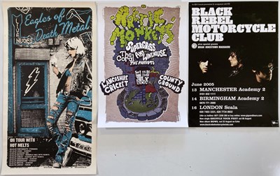 Lot 175 - 00S POSTERS INC ARCTIC MONKEYS / EAGLES OF DEATH METAL.