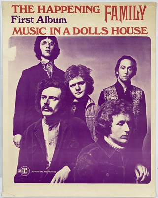 Lot 229 - FAMILY POSTERS INC ORIGINAL MUSIC IN A DOLL'S HOUSE PROMO/STEPMOTHERS BIRMINGHAM CONCERT POSTER.