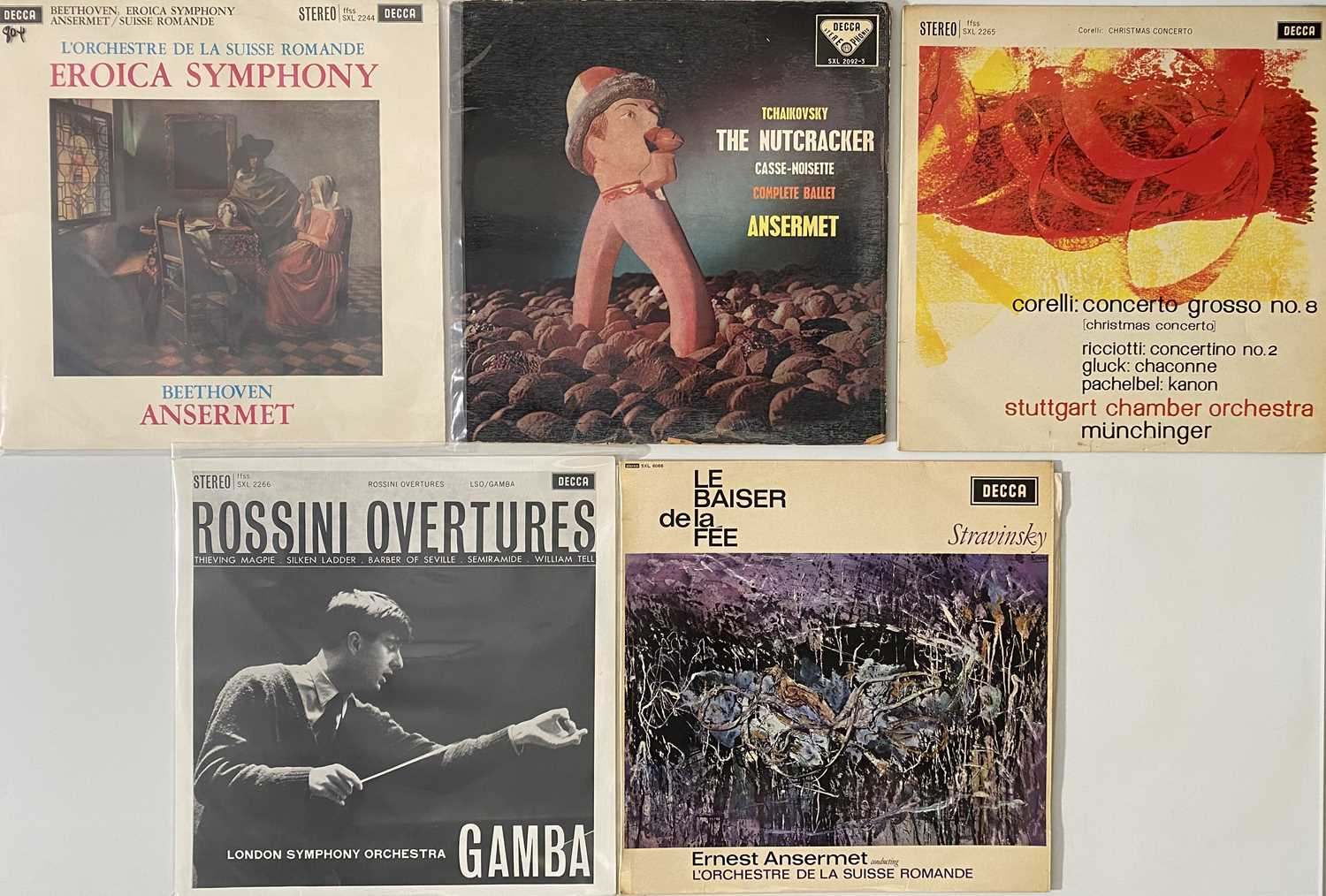 Lot 1110 - CLASSICAL - DECCA LP RARITIES