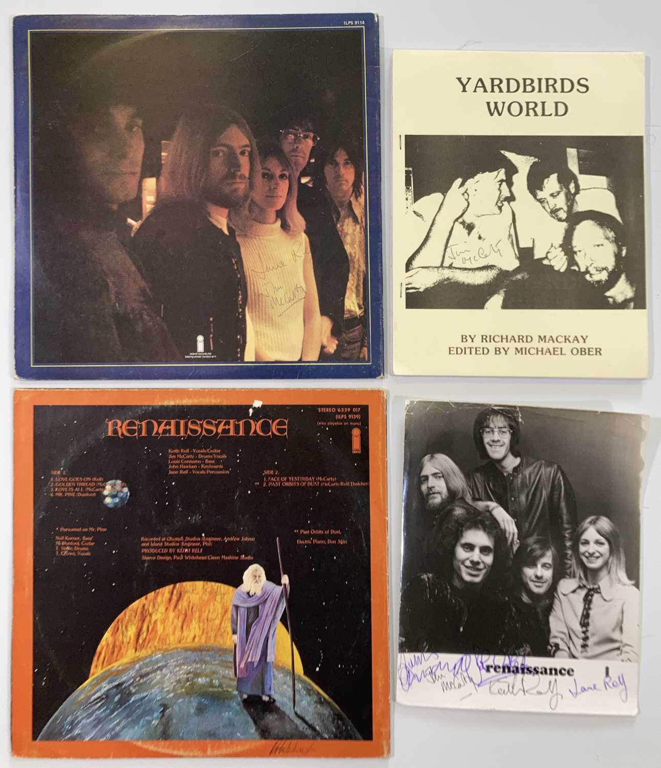 Lot 306 - AUTOGRAPHS INC YARDBIRDS RELATED.