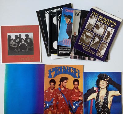 Lot 362 - CONCERT PROGRAMMES - GENESIS/QUEEN/PRINCE ETC