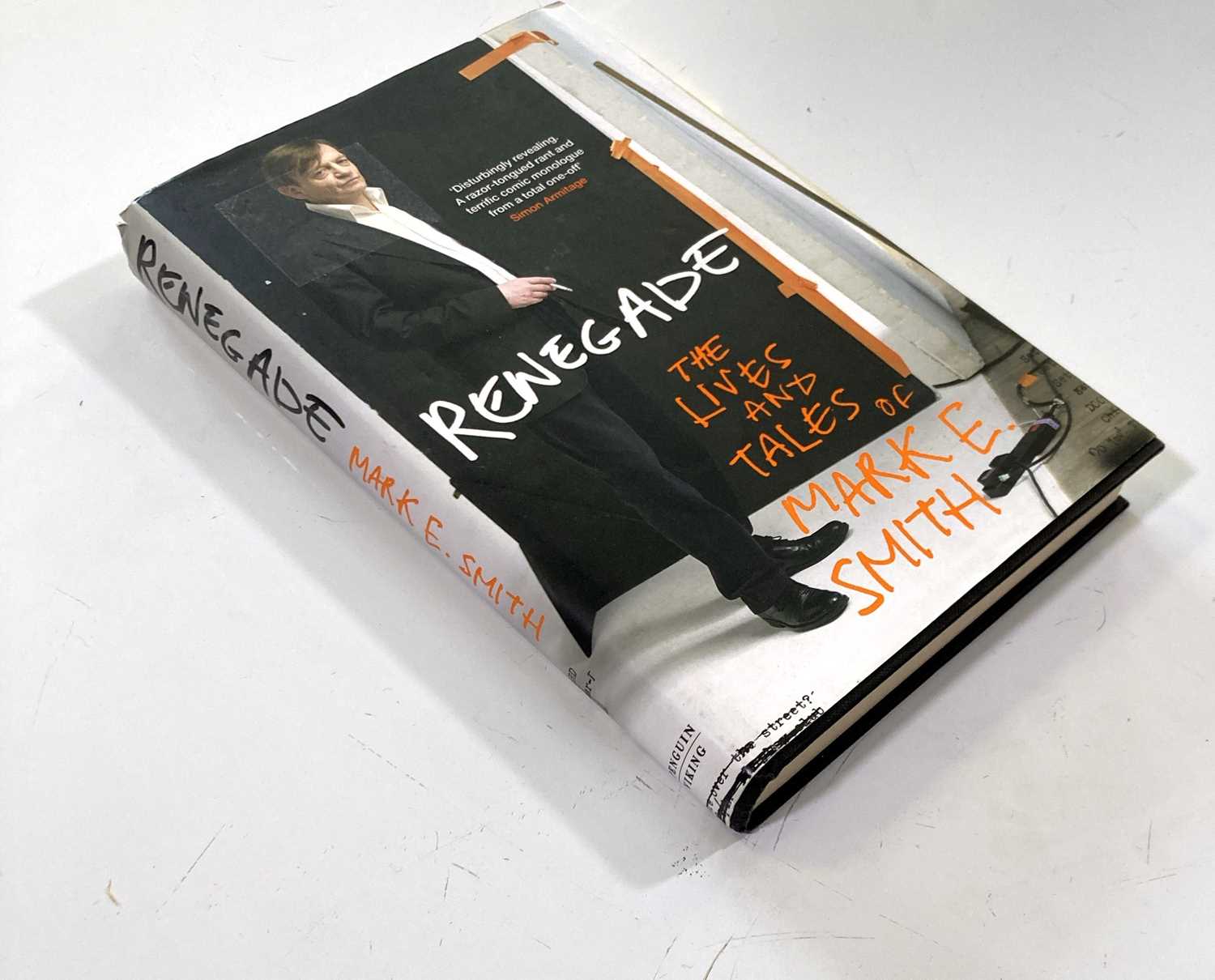 Lot 370 - MARK E SMITH - SIGNED BOOK.