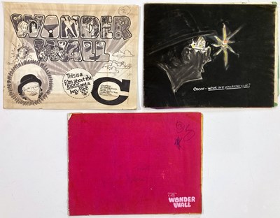 Lot 239 - GEORGE HARRISON INTEREST - ORIGINAL ARTWORK FOR 'WONDERWALL'.