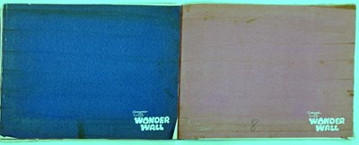 Lot 239 - GEORGE HARRISON INTEREST - ORIGINAL ARTWORK FOR 'WONDERWALL'.