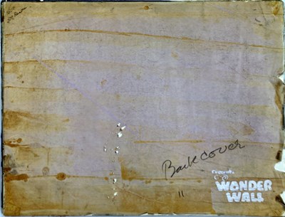 Lot 239 - GEORGE HARRISON INTEREST - ORIGINAL ARTWORK FOR 'WONDERWALL'.