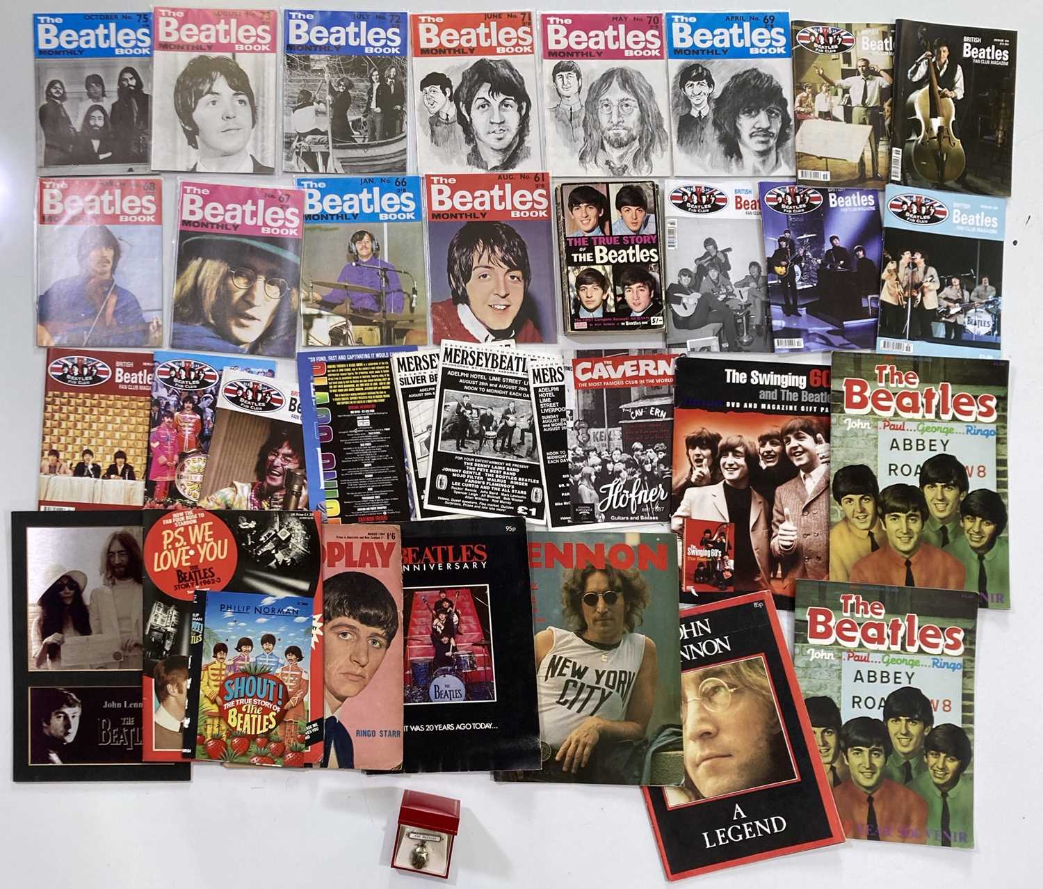 Lot 156 - BEATLES MEMORABILIA - BEATLES MONTHLY