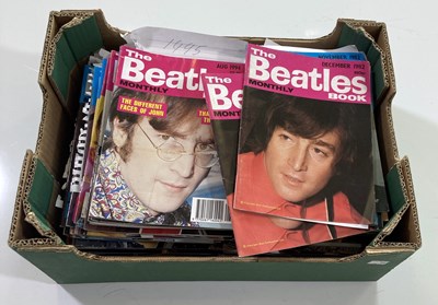 Lot 156 - BEATLES MEMORABILIA - BEATLES MONTHLY / BROOCH.