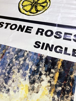 Lot 369 - STONE ROSES - FOOLS GOLD ORIGINAL PROMOTIONAL BILLBOARD POSTER.