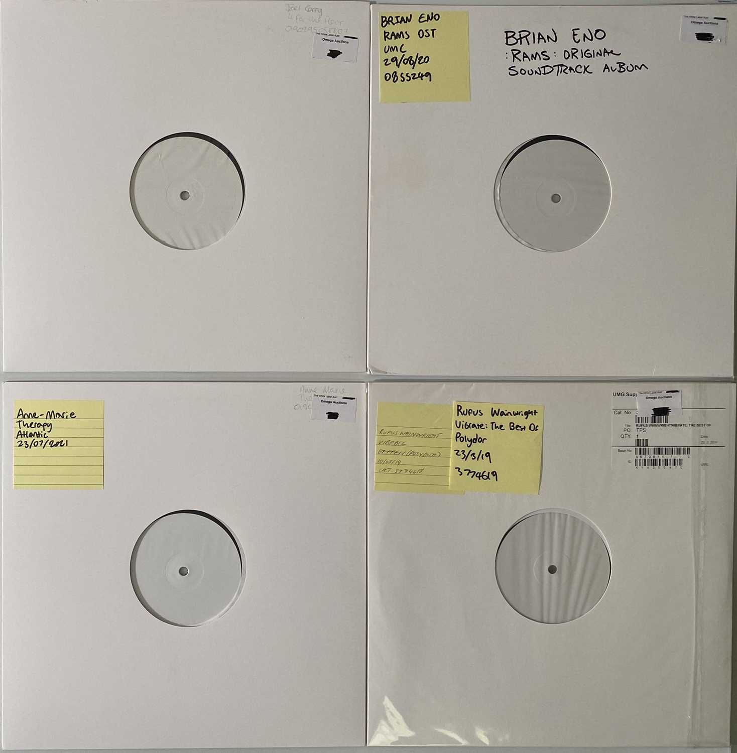 Lot 970 - CONTEMPORARY WHITE LABEL TEST PRESSING LPs (2019/2021)