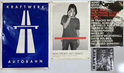 Lot 244 - NEW WAVE / ALT / INDIE / DANCE POSTERS INC NEW ORDER.