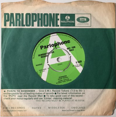 Lot 630 - SHAWN PHILLIPS - STARGAZER 7" (ORIGINAL UK DEMO - PARLOPHONE R 5606)