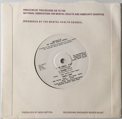 Lot 631 - PURPLE WINE - IT'S MY MIND EP (ORIGINAL UK COPY - THE MENTAL HEALTH COUNCIL - MHC 1)