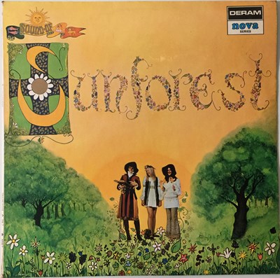 Lot 634 - SUNFOREST - SOUND OF SUNFOREST LP (ORIGINAL UK STEREO COPY - DERAM NOVA SERIES SDN 7)