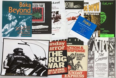 Lot 250 - 1980S/1990S POSTER ARCHIVE - 50+ POSTERS.