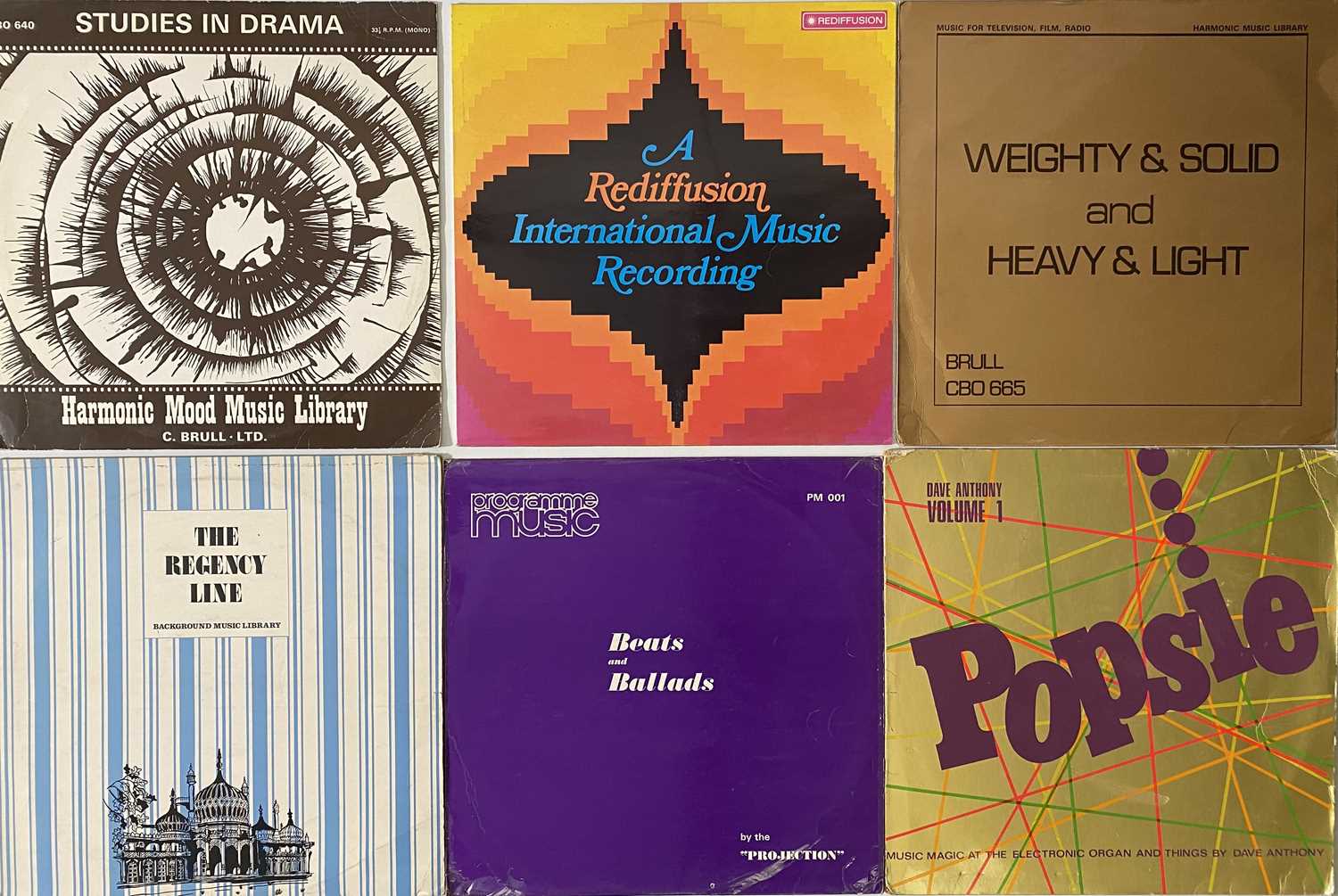 Library Album Lot 1124 - LIBRARY - LP COLLECTION