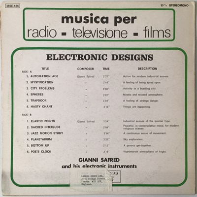 Lot 1129 - MUSIC SCENE - ELECTRONIC DESIGNS (MSE-126)