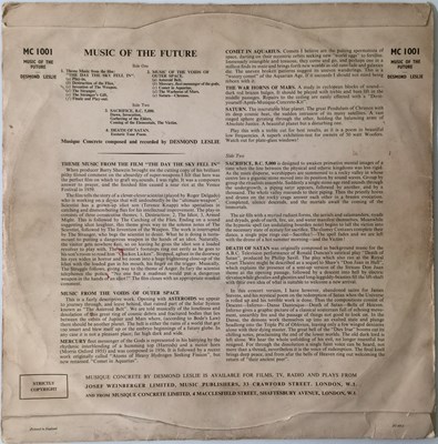 Lot 1130 - DESMOND LESLIE - MUSIC OF THE FUTURE (MC1001)