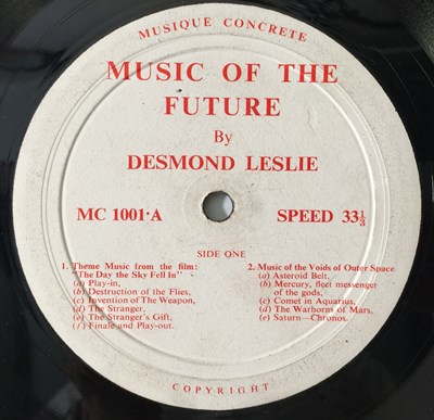 Lot 1130 - DESMOND LESLIE - MUSIC OF THE FUTURE (MC1001)