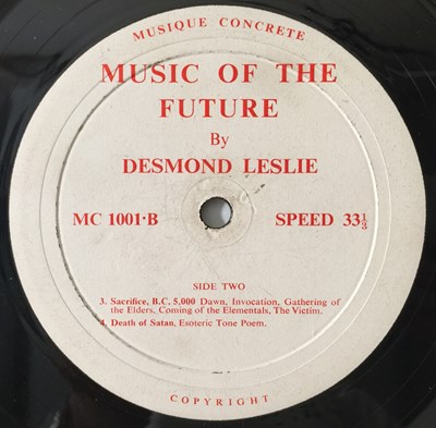 Lot 1130 - DESMOND LESLIE - MUSIC OF THE FUTURE (MC1001)