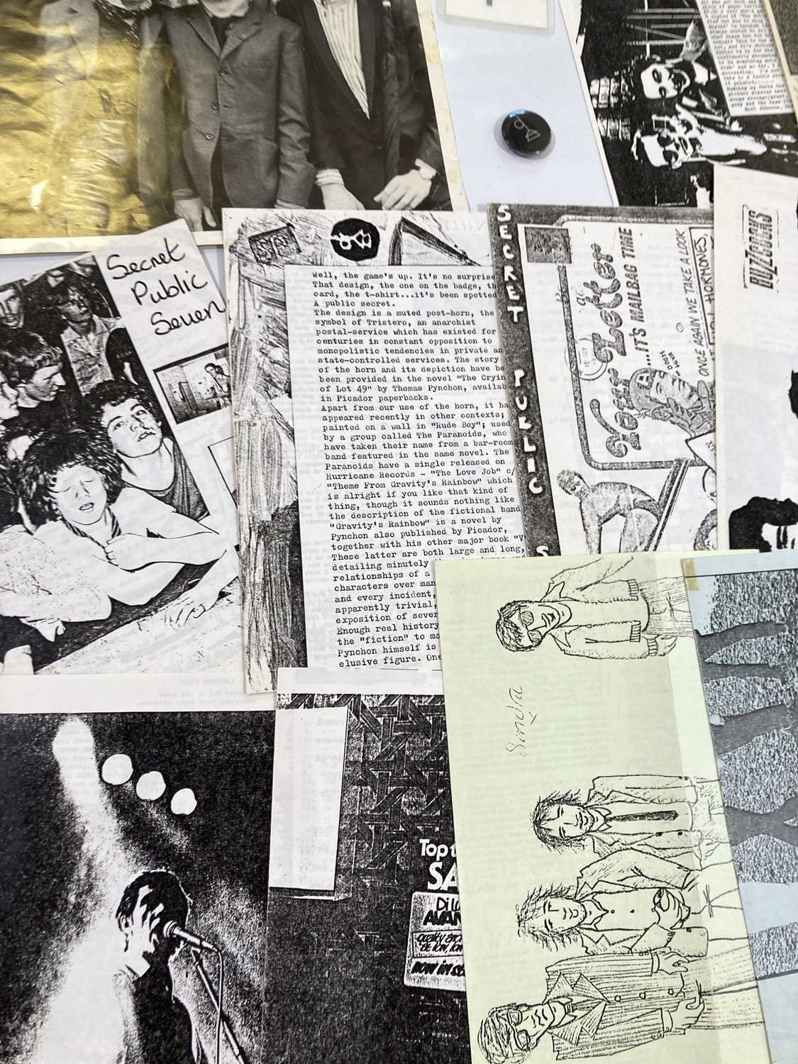 Lot 442 - BUZZCOCKS MEMORABILIA INC PETE SHELLEY