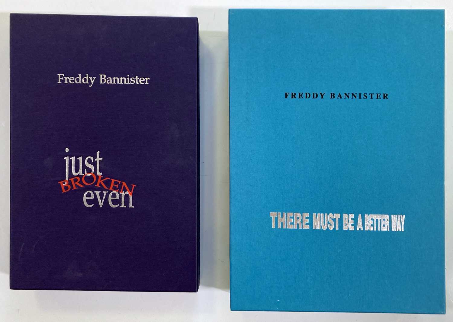 Lot 91 - FREDDY BANNISTER LIMITED EDITION BOOK SETS - KNEBWORTH / BATH.