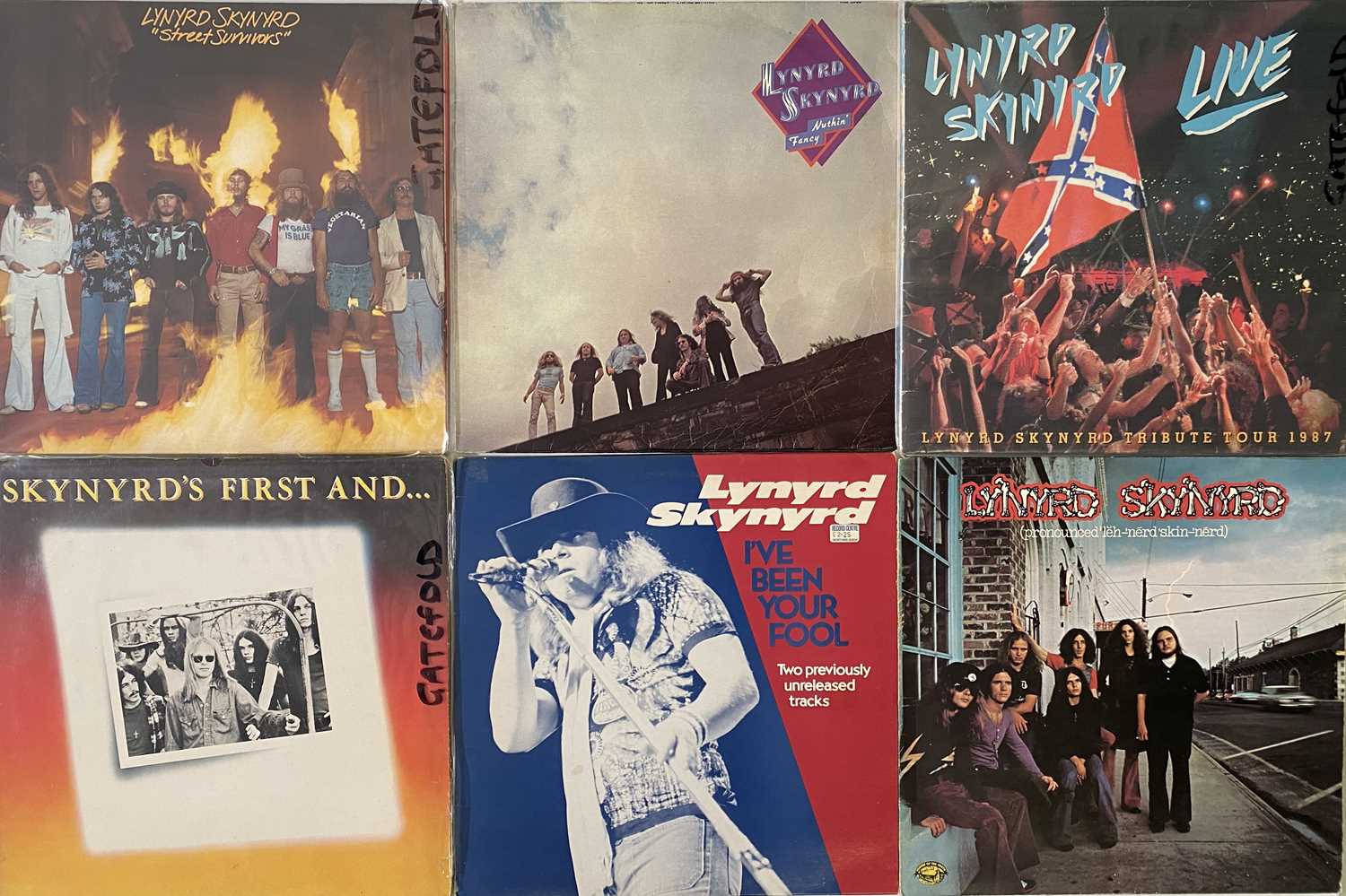 Lot 1139 - MOTORHEAD / LYNYRD SKYNYRD / AC/DC - LP