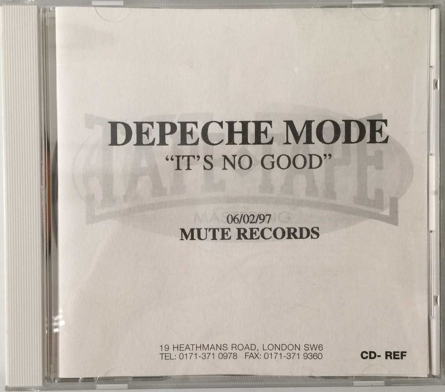 Lot 614 - DEPECHE MODE - IT'S NO GOOD CDR PROMO (MUTE RECORDS)