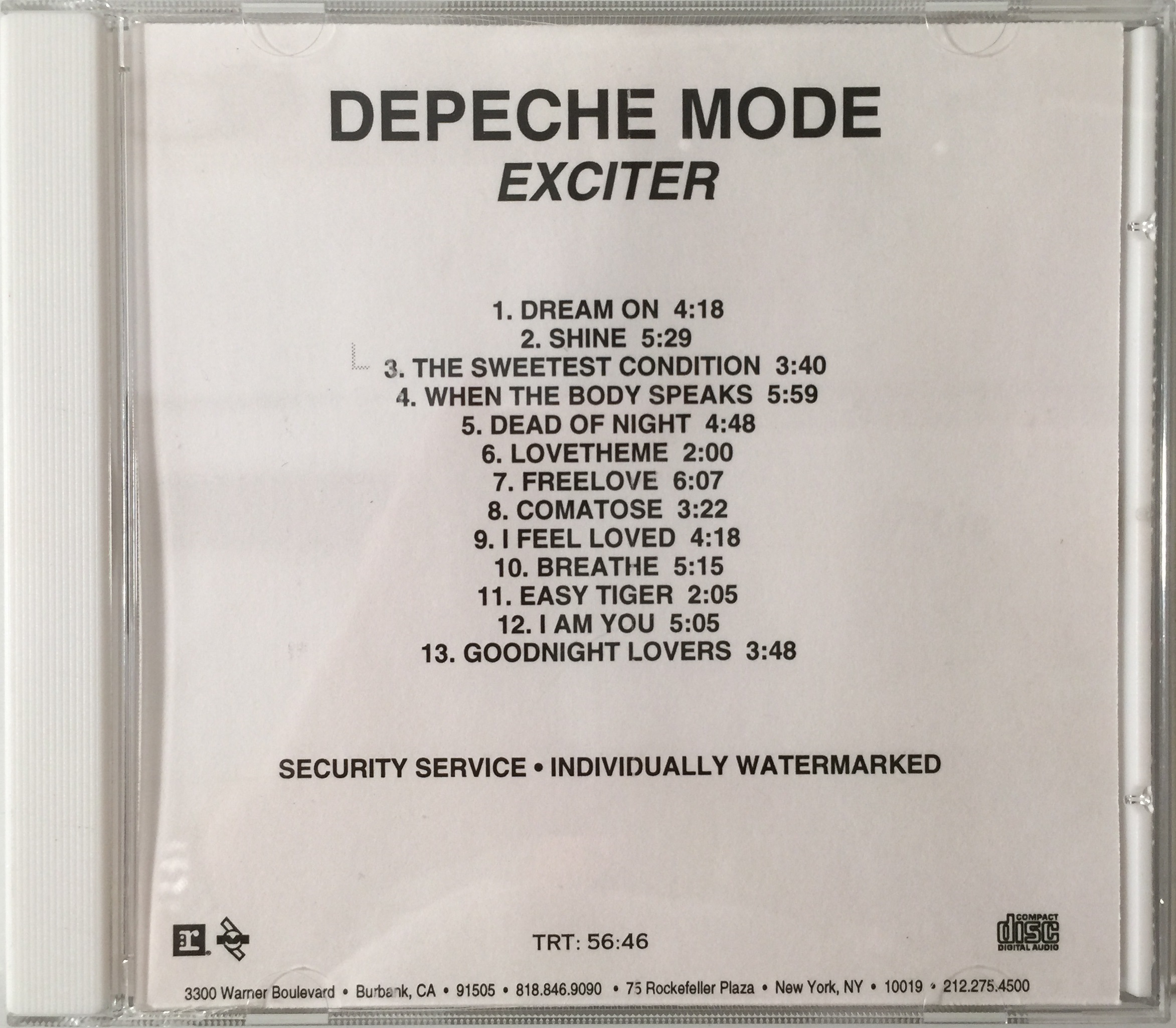 Depeche Mode Exciter  The 12 Singles (2022)