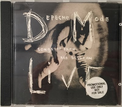 Lot 616 - DEPECHE MODE - SONGS OF FAITH AND DEVOTION / LIVE CD PROMO (UK MUTE - LCDSTUMM 106)