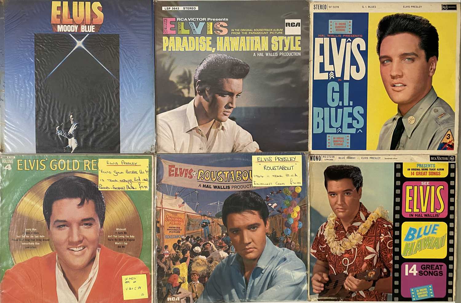 Lot 1156 - ELVIS - LP COLLECTION