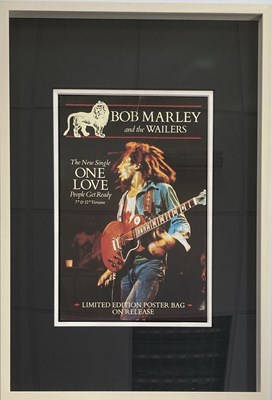 Lot 510 - BOB MARLEY - FRAMED POSTERS.