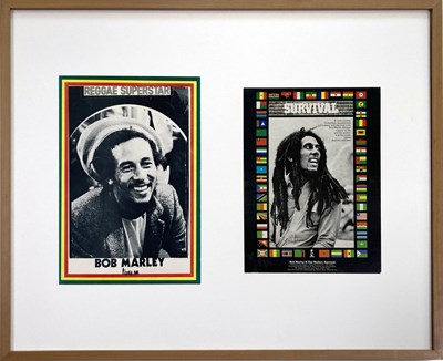 Lot 510 - BOB MARLEY - FRAMED POSTERS.