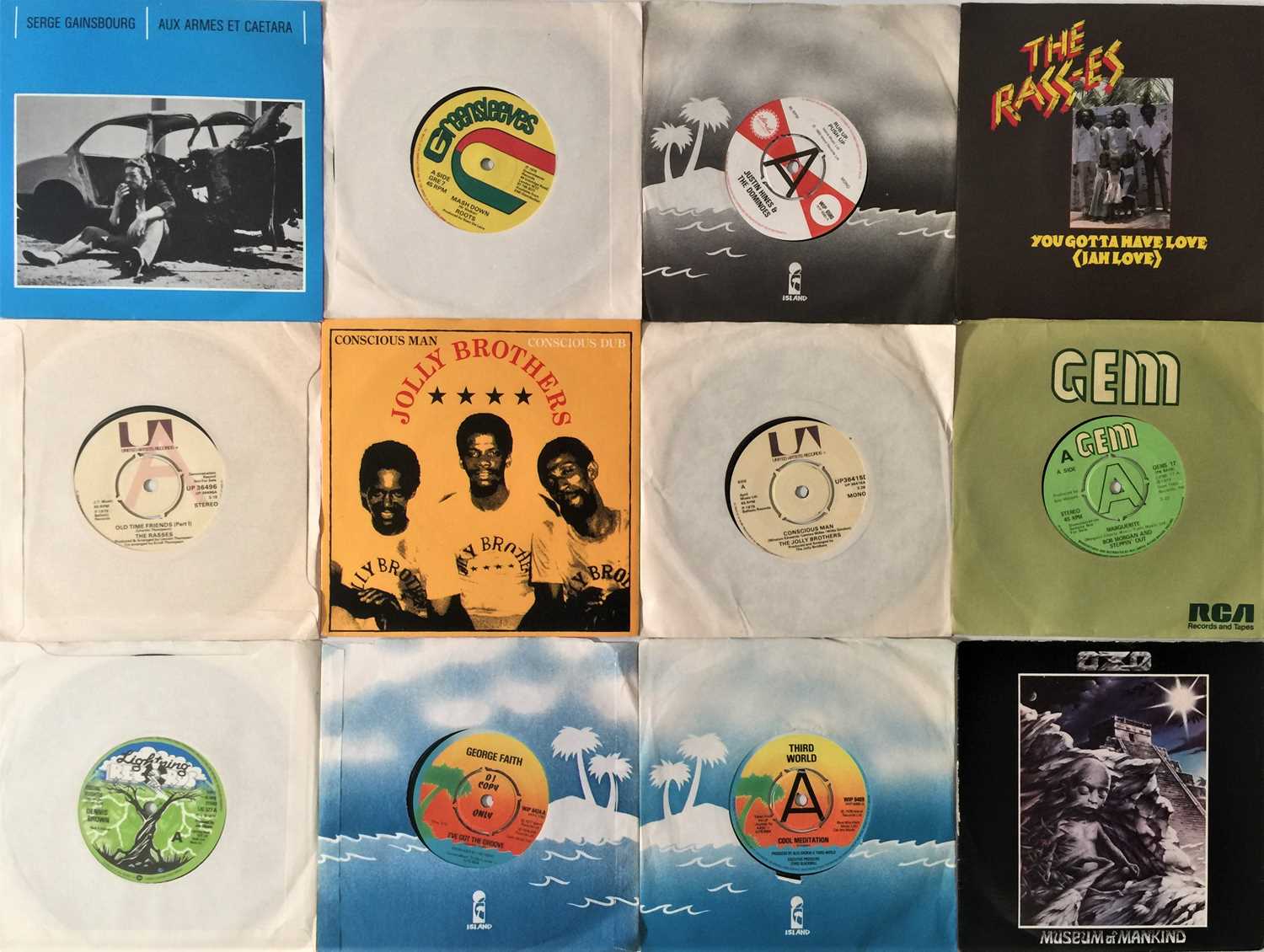 Lot 1076 - 70s/ 80s REGGAE 7" COLLECTION