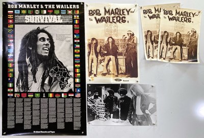 Lot 511 - BOB MARLEY POSTERS INC SURVIVAL.