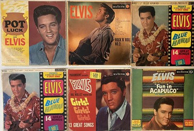 Lot 1158 - ELVIS - LP COLLECTION