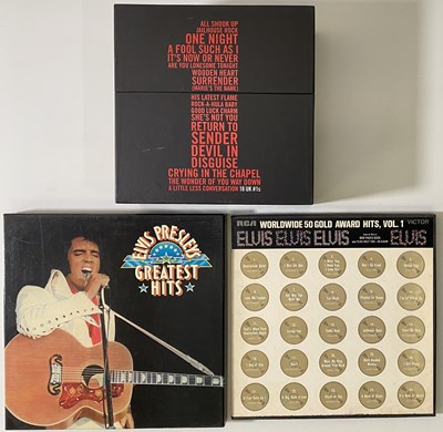 Lot 1079 - ELVIS PRESLEY - LP/ CD BOX SETS