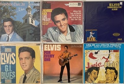 Lot 1082 - ROCK N ROLL/ ELVIS - LP COLLECTION