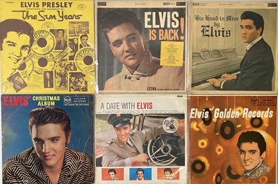 Lot 1082 - ROCK N ROLL/ ELVIS - LP COLLECTION