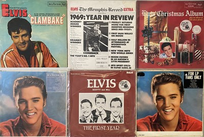 Lot 1082 - ROCK N ROLL/ ELVIS - LP COLLECTION