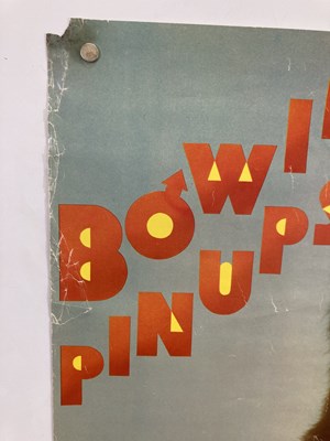 Lot 127 - DAVID BOWIE - PIN UPS ORIGINAL RCA PROMOTIONAL POSTER.