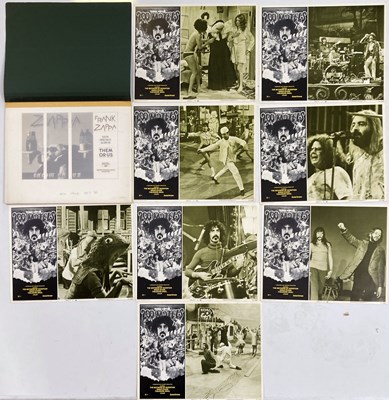 Lot 73 - FRANK ZAPPA - THEM OR US PROOF ARTWORK / 200 MOTELS LOBBY CARDS.