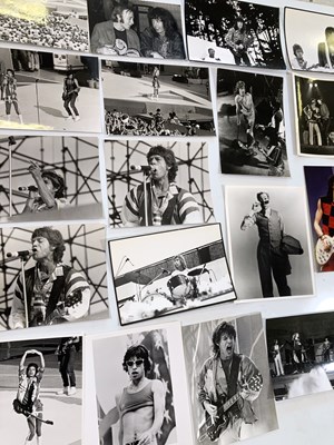 Lot 412 - THE ROLLING STONES - PHOTO COLLECTION INC LIVE / PRESS PHOTOS.