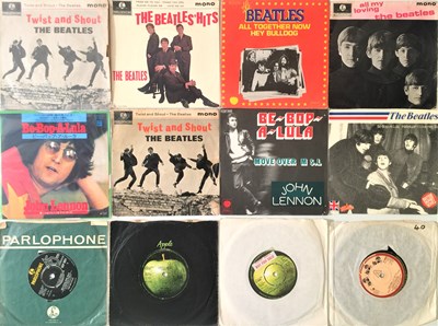 Lot 1166 - THE BEATLES - LPs / 7" / MEMORABILIA