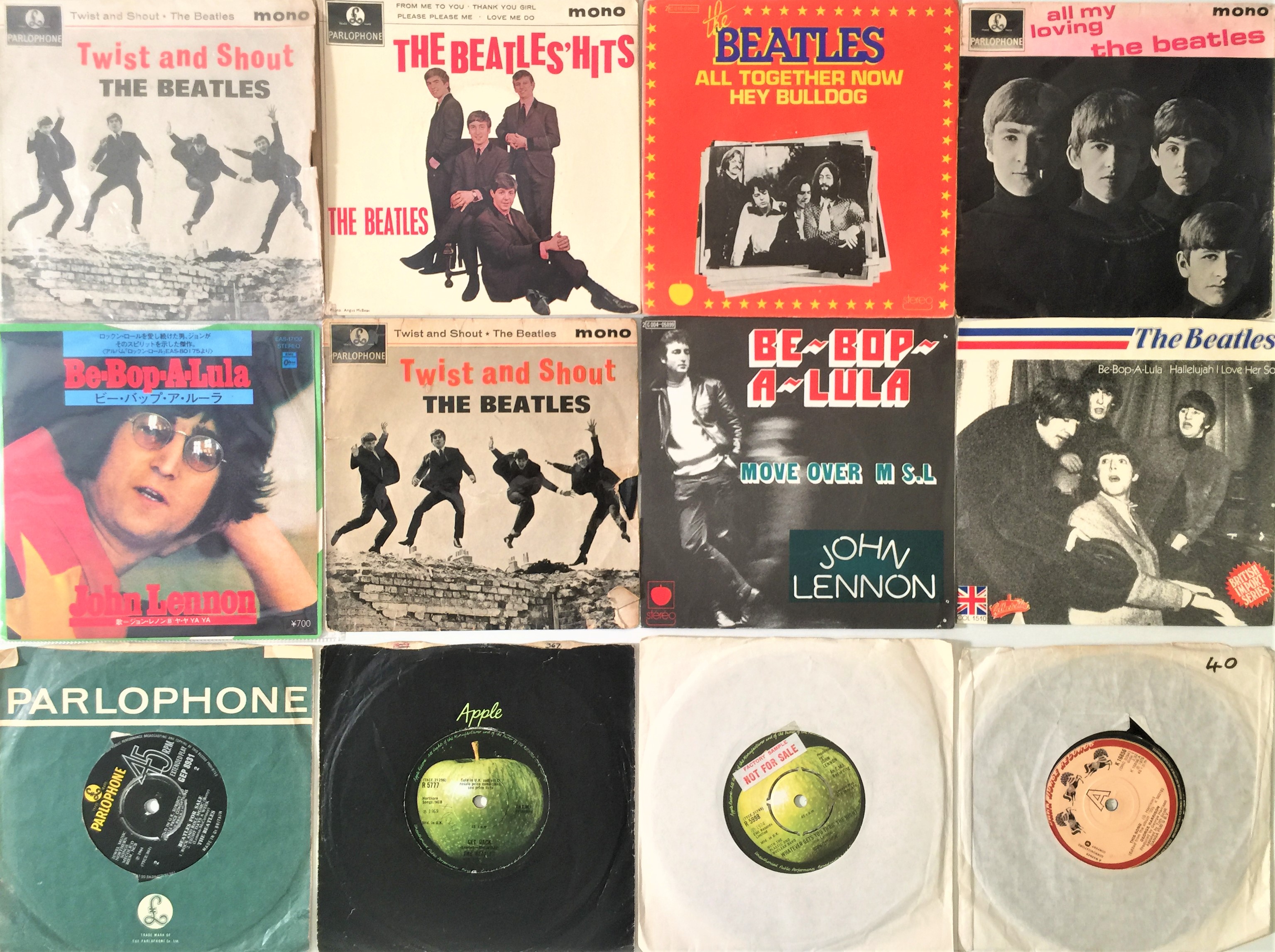 Lot 1166 - THE BEATLES - LPs / 7